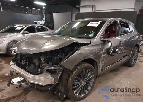 2023 Acura Rdx A-Spec Advance Package z USA, uszkodzony, nr VIN 5J8TC2H84PL007263